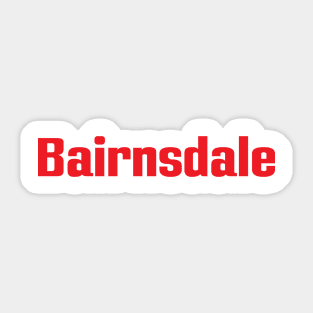 Bairnsdale Sticker